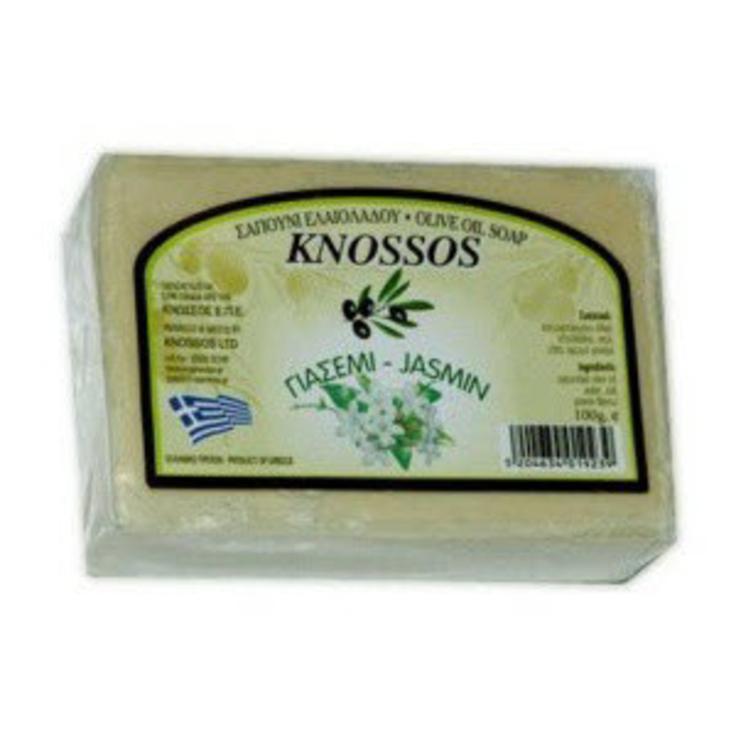 Натуральное оливковое мыло с жасмином Knossos 100 г