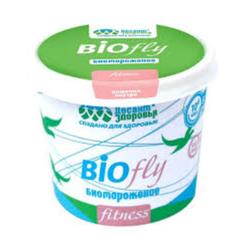 Биомороженое BIOfly fitness "Десант здоровья" натуральная ваниль 3% в картонном стаканчике, 45 г