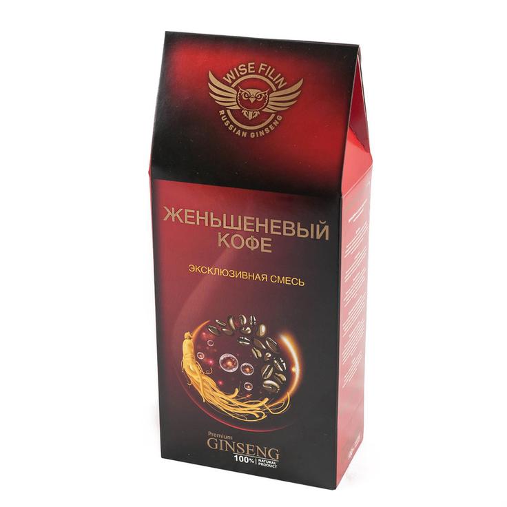 Кофе женьшеневый Арабика эксклюзивная смесь "Российская женьшеневая корпорация" 150 г