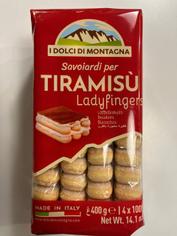 Печенье бисквитное для тирамису савоярди I DOLCI DI MONTAGNA 400 г