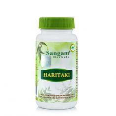 Харитаки чурна в таблетках по 700 мг Sangam Herbals 60 штук