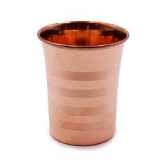 Медный стакан для настаивания воды RSW-05-1 диаметр 8 см высота 9 см 300 мл