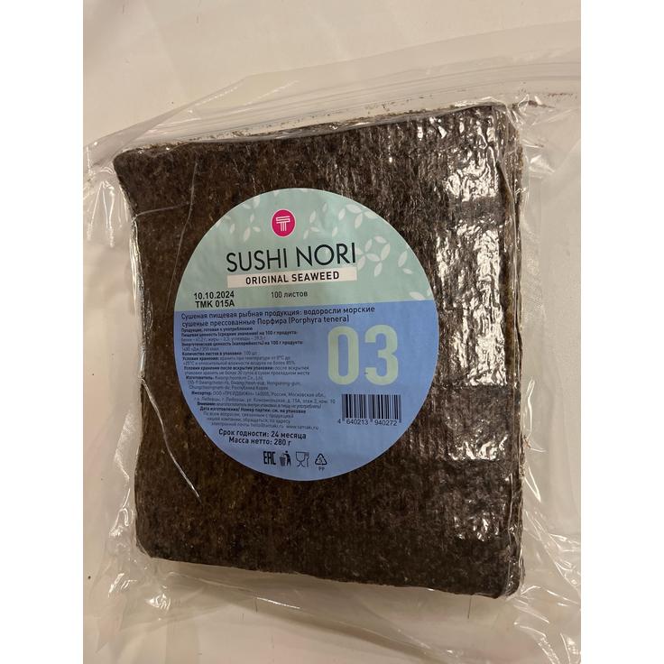 Водоросли нори Голд сушеные TAMAKI "03" 100 листов, 280 г