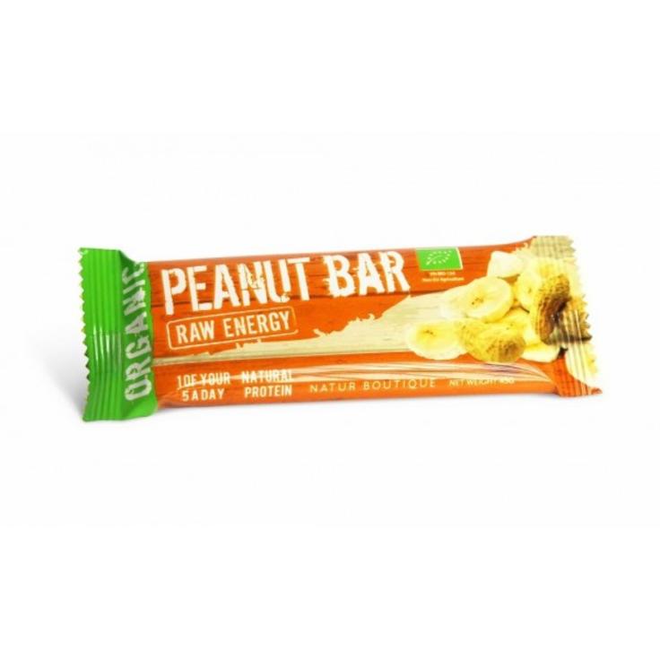 Батончик NATUR BOUTIQUE Peanut Bar банановый с арахисом органический 45 г