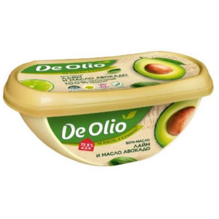 Вега-масло De Olio "Лайм и масло авокадо" 72.5% 220 г