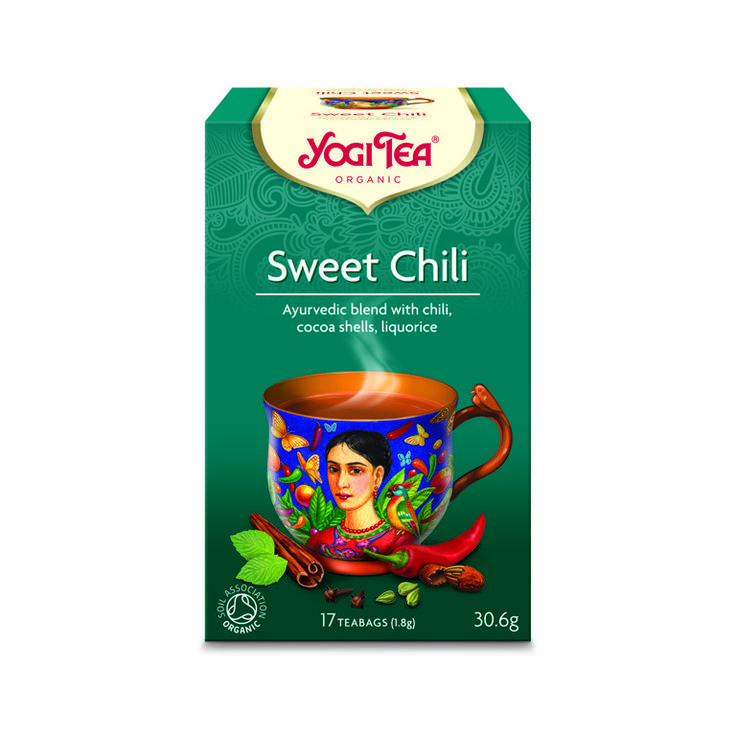 Чай органический Yogi Tea Sweet Chili - Сладкий чили БИО 17 пакетиков 30.6 г
