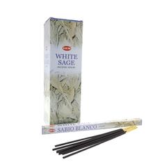 Благовония HEM White Sage - Белый шалфей, 8 палочек
