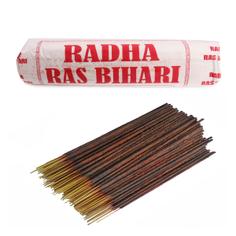Благовония храмовые вриндаванские Radha Ras Bihari - пушистые в цветочной пыльце 250 г