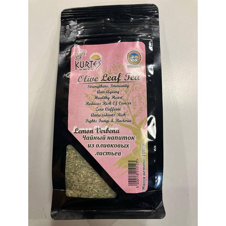 Чай из оливковых листьев с вербеной лимонной KURTES 100 г