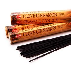 Благовония HEM Cinnamon Clove -  Корица и гвоздика, 20 палочек