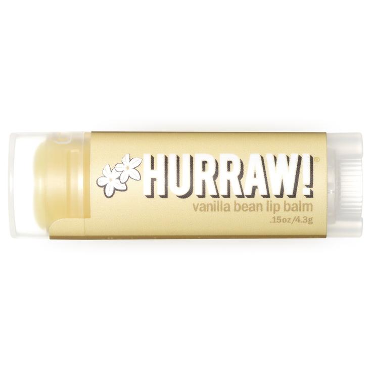 Органический бальзам для губ Hurraw! ваниль 4.3 г