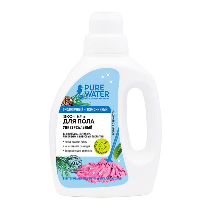 МиКо гель для мытья пола "Горная свежесть" "Pure Water" 1 л