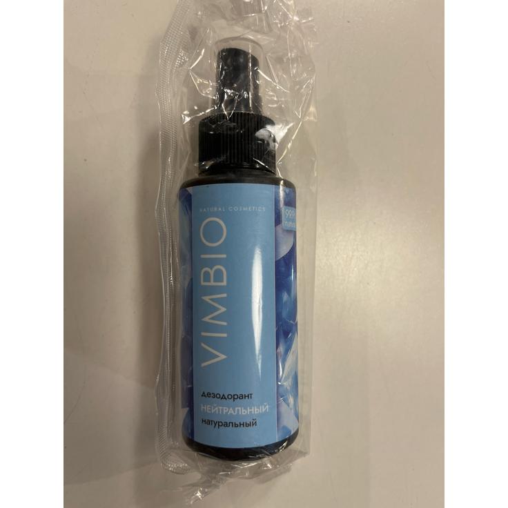 Дезодорант натуральный "Нейтральный" VIMBIO 100 мл