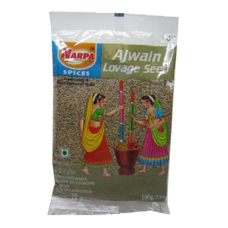 Ажгон (индийский тмин) семена (AJWAIN LOVAGE SEEDS) NARPA, 100 г