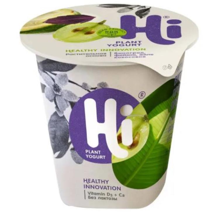 Hi-йогурт веганский постный "Фейхоа, виноград и базилик" 2.5% 125 г