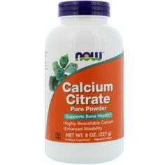 Calcium Citrate NOW FOODS в порошке, 227 г