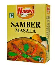 Приправа для овощного супа САМБЕР МАСАЛА (SAMBER MASALA) NARPA, 50 г