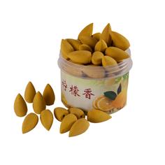 Благовония китайские безосновные "Пуля - стелющийся дым" Лимон, 45 конусов
