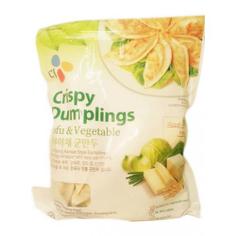 Корейские хрустящие пельмени CRISPY DUMPLINGS с овощами и тофу CJ, 500 г