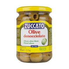 Оливки зеленые без косточек ZUCCATO 345 г