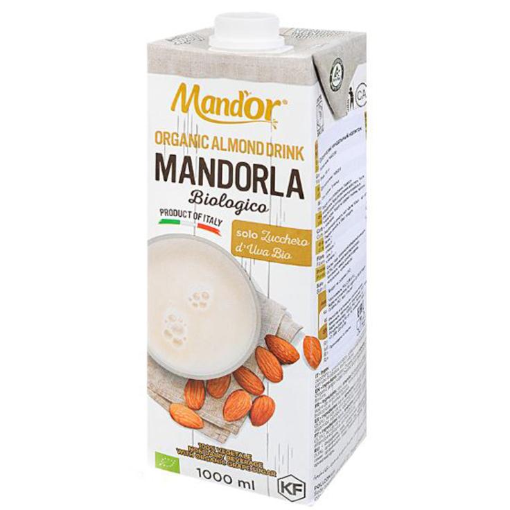 Миндальное молоко органическое MAND'OR, 1 л