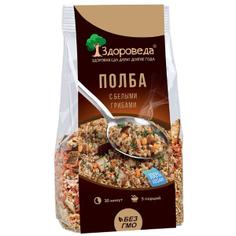 Полба с белыми грибами и овощами ЗДОРОВЕДА, 250 г
