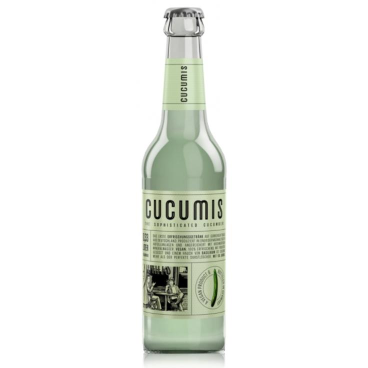 Натуральный лимонад с огуречным соком и вкусом базилика Cucumis Cucumber "Cucumis Drinks" 330 мл