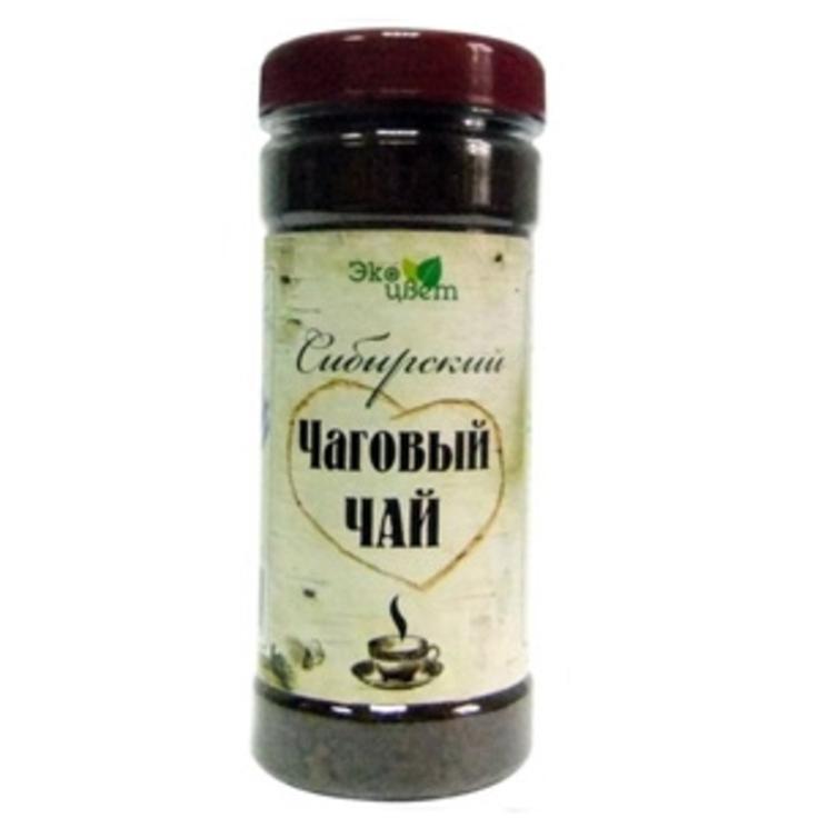 Чаговый чай сибирский антиоксидантный "ЭкоЦвет", 90 г