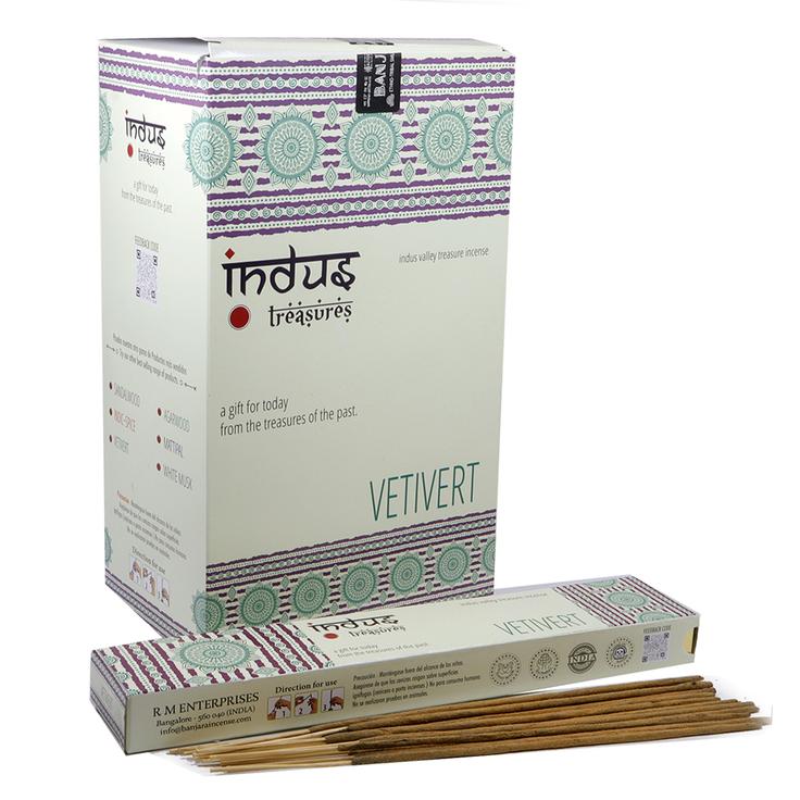 Благовония BANJARA INDUS-T Vetivert Super Premium, 15 г