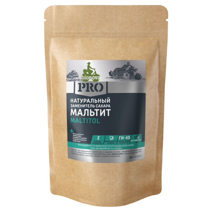 Мальтит, натуральный заменитель сахара, в порошке BIONOVA 1 кг