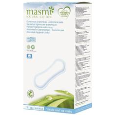 Классические анатомические прокладки из органического хлопка Masmi Natural Cotton 16 штук