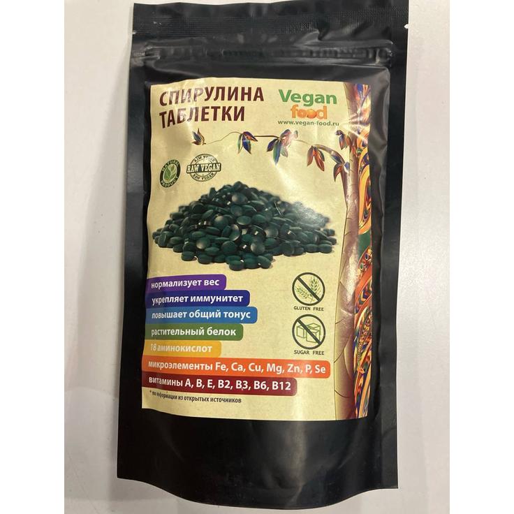 Спирулина VEGAN FOOD в таблетках 200 г