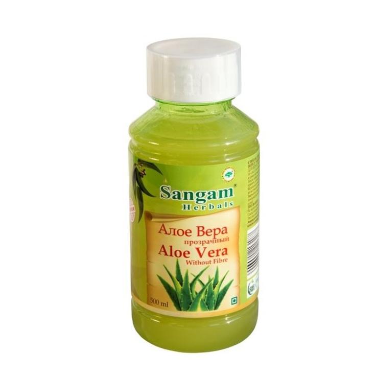 Сок Алоэ вера 100% натуральный Sangam Herbals, 500 мл