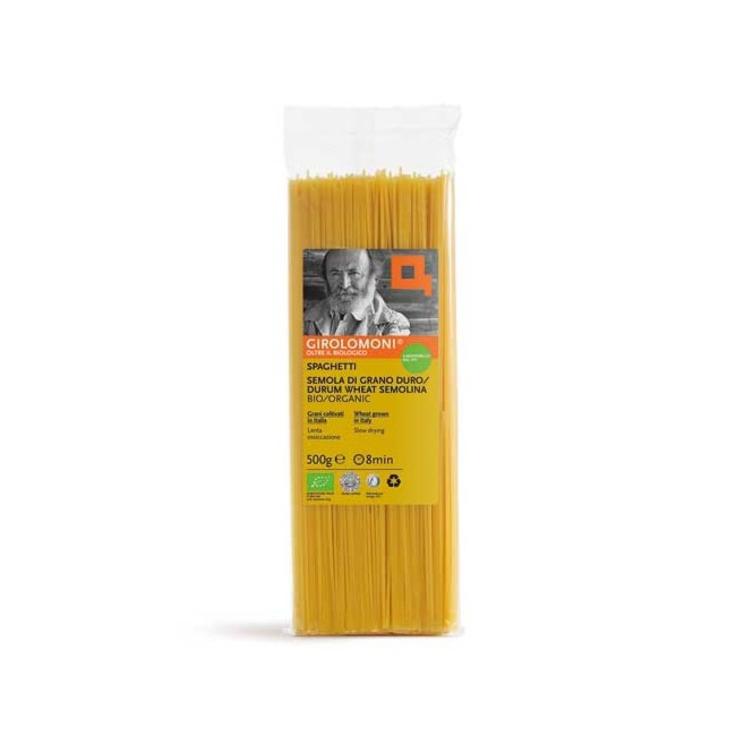 Спагетти из твердых сортов пшеницы БИО GIROLOMONI 500 г