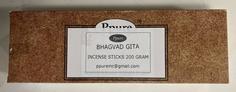 Благовония Ppure "Bhagavat Gita" Алоэ вера, акация и агар-агар 200 г