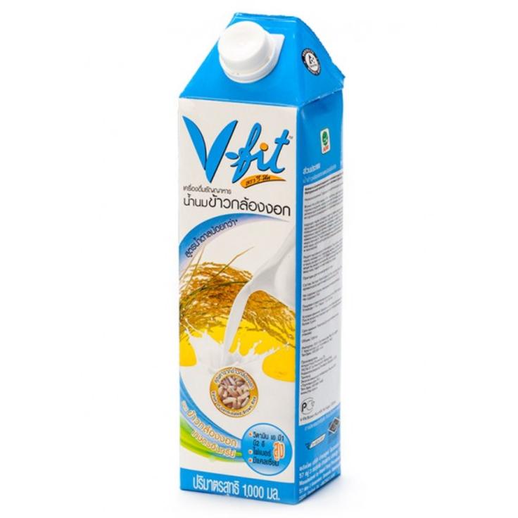 V-Fit молоко из коричневого риса без сахара, 1000 мл
