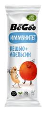 Батончик орехово-ягодный BeGoo-Тонус с кешью и апельсином "Сибирский кедр" 40 г