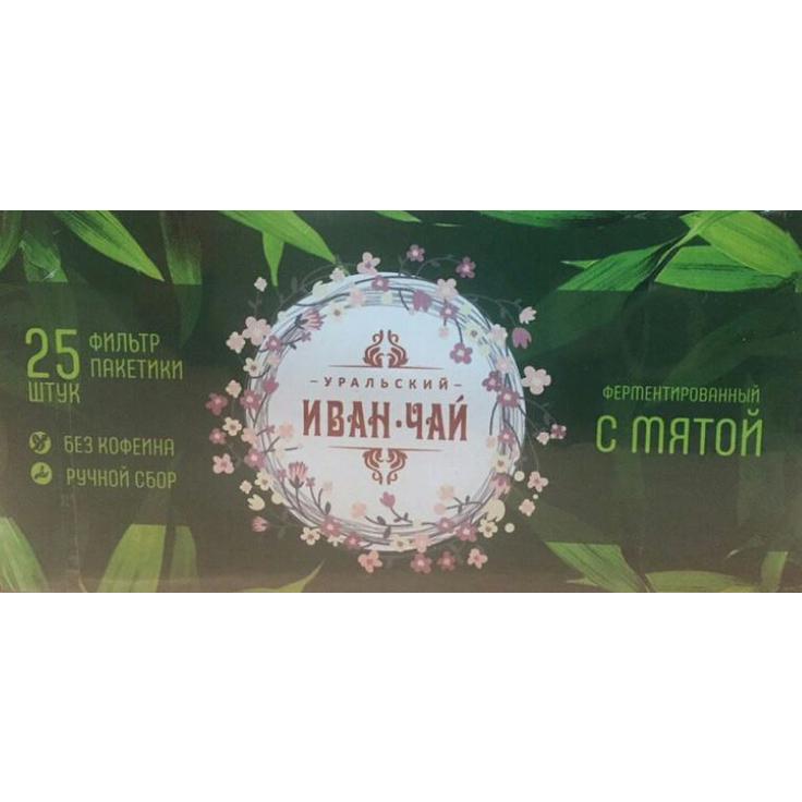 Иван-чай "Уральский" с мятой в пакетиках, 25 x 1.8 г