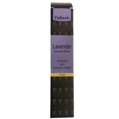 Благовония Tulasi-Sarathi Lavender, 40 палочек с подставкой