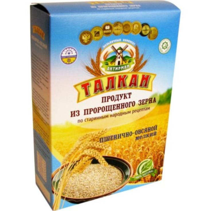 Талкан пшенично-овсяный мелкий - Актирман 350 г