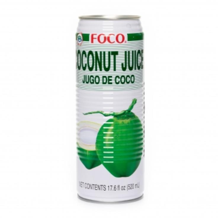 FOCO кокосовый сок в банке, 520 мл