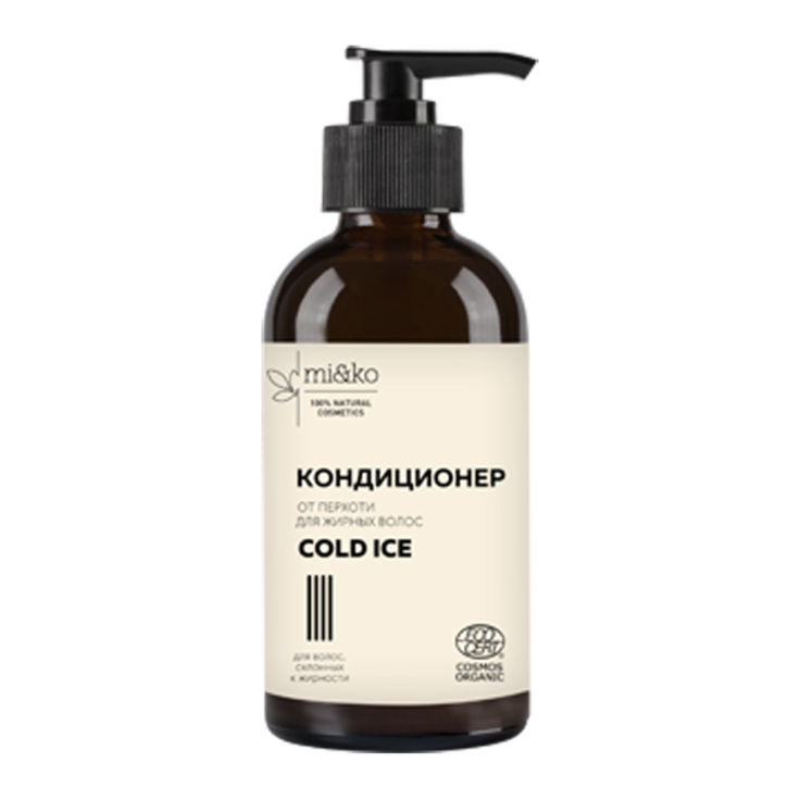 МиКо кондиционер для волос Cold Ice COSMOS Organic 200 мл
