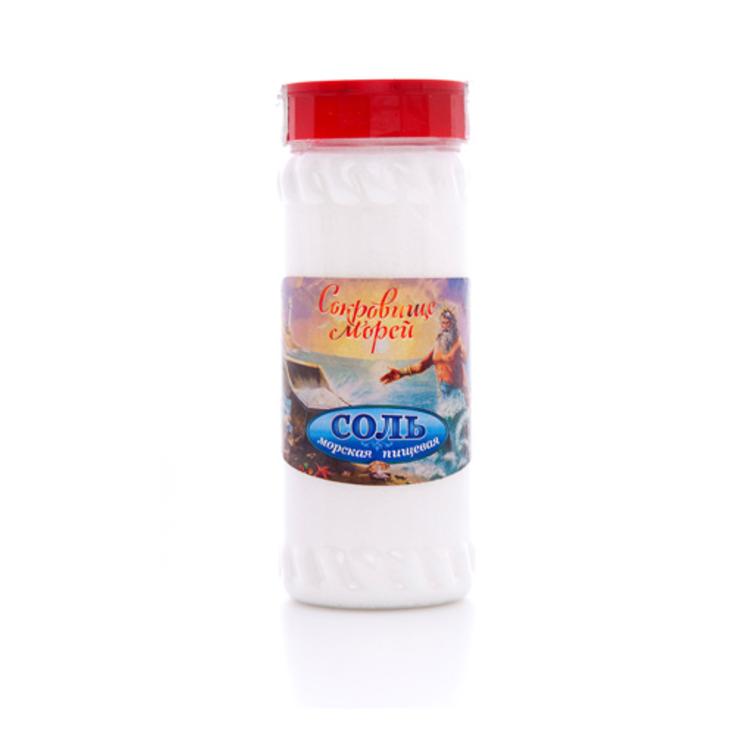 Морская соль натуральная с дозатором "Сокровища Морей" 500 г