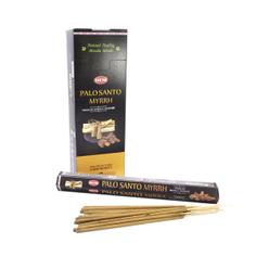 Благовония HEM Palo Santo Myrrh - Дерево Пало Санто и Мирра, 15 палочек