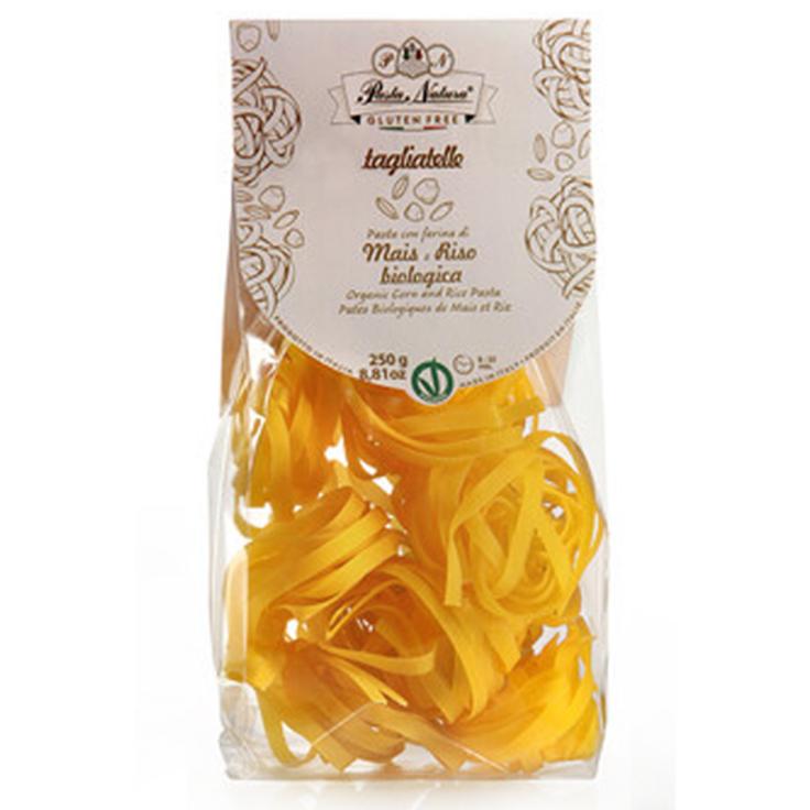 Тальятелли из кукурузы и риса безглютеновые БИО PASTA NATURA 250 г