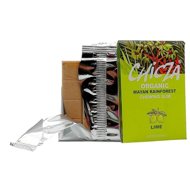 Жевательная резинка органическая со вкусом мексиканского лайма CHICZA ORGANIC 30 г