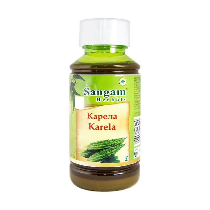 Сок Карела 100% натуральный Sangam Herbals, 500 мл
