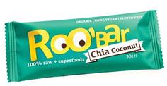 Батончик ROOBAR Chia + Coconut с чиа и кокосом органический 30 г
