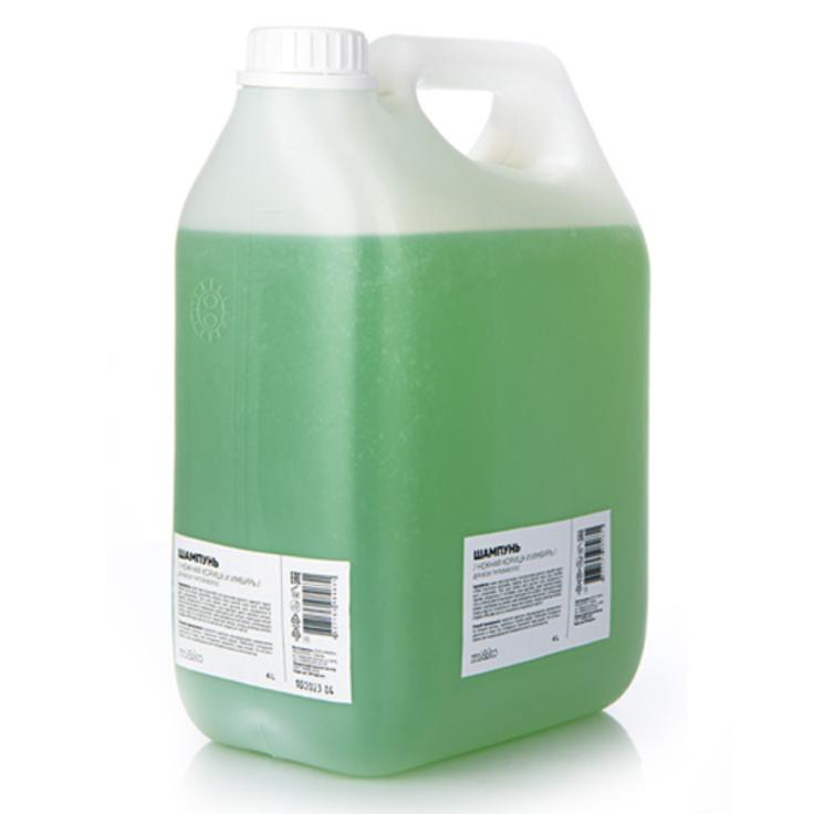 МиКо шампунь "Нежная корица и имбирь" для всех типов волос Zero Waste 4 л