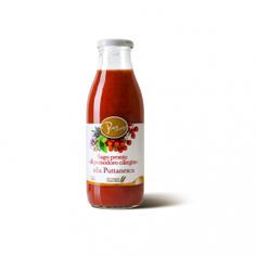 Соус томатный "Путтанеска" из сицилийских помидорчиков черри безглютеновый Salemipina 500 г